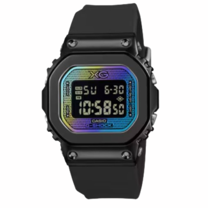 CASIO G-SHOCK XG COLLABORATION MODEL GM-S5600XG-1 BLACK RESIN BAND DIGITAL WOMEN WATCH